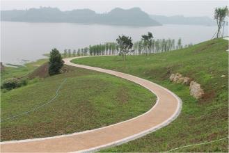 重慶長壽湖壓模地坪